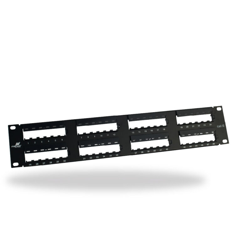 PATCH PANEL 48 PUERTOS CATEGORÍA 6 – Tienda Marwa